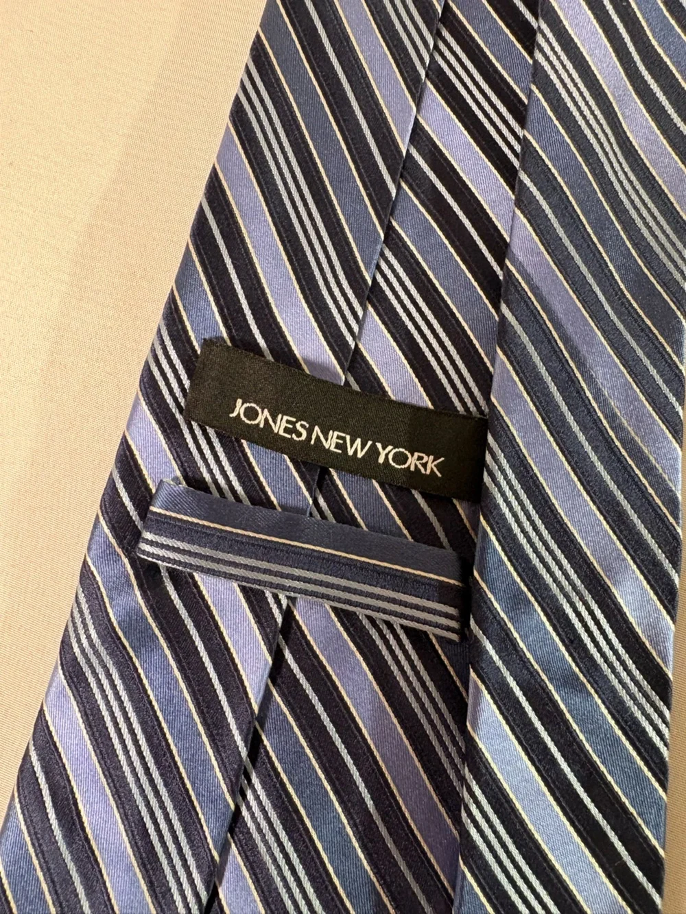 Classic Blue Striped Men’s Tie